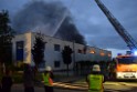 Grossbrand Halle Troisdorf Kriegsdorf Junkersring P386